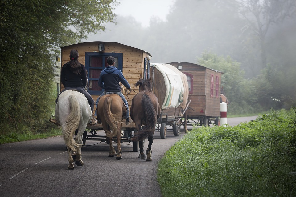 Un voyage en roulotte ?