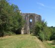Collégiale d'un château du Moyen-Âge en Touraine